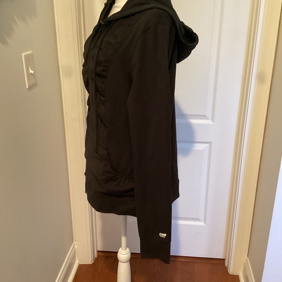 Marika Black Hooded Jacket - Picture 3 of 6